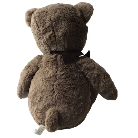 Pottery Barn Kids Teddy Bear Soft Toy Stuffed Animal. Brown. Medium. - Picture 8 of 10